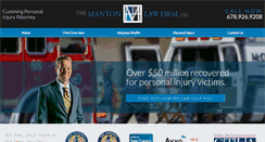 Desktop Screenshot of mantonlaw.com